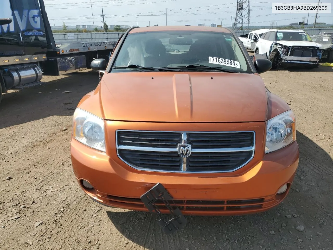 2011 Dodge Caliber Mainstreet VIN: 1B3CB3HA9BD269309 Lot: 71639584