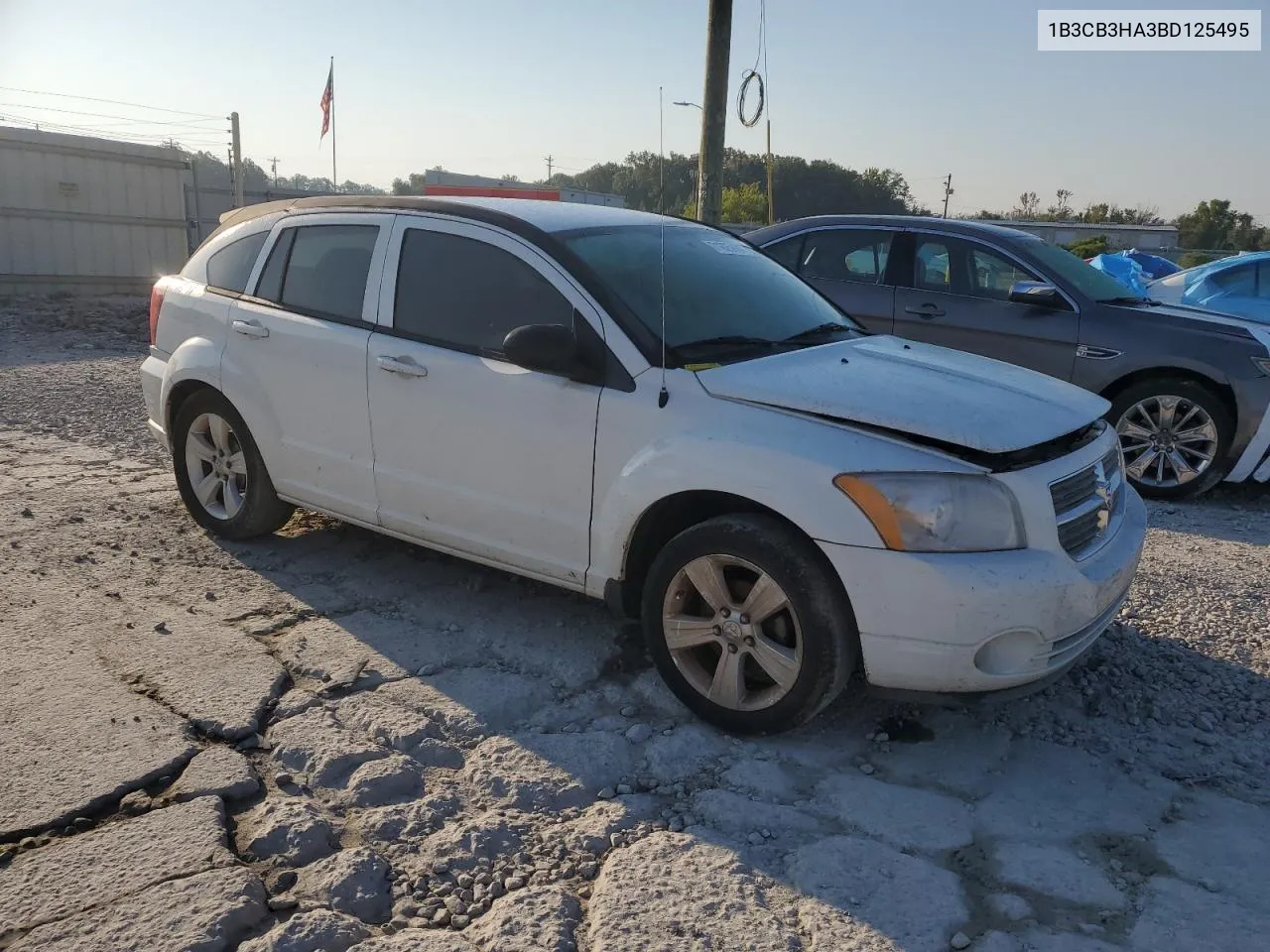 2011 Dodge Caliber Mainstreet VIN: 1B3CB3HA3BD125495 Lot: 71925984