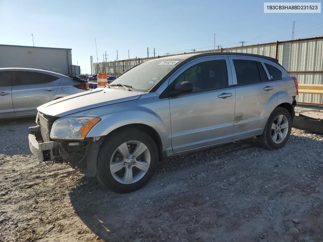 1B3CB3HA8BD231523 2011 Dodge Caliber Mainstreet