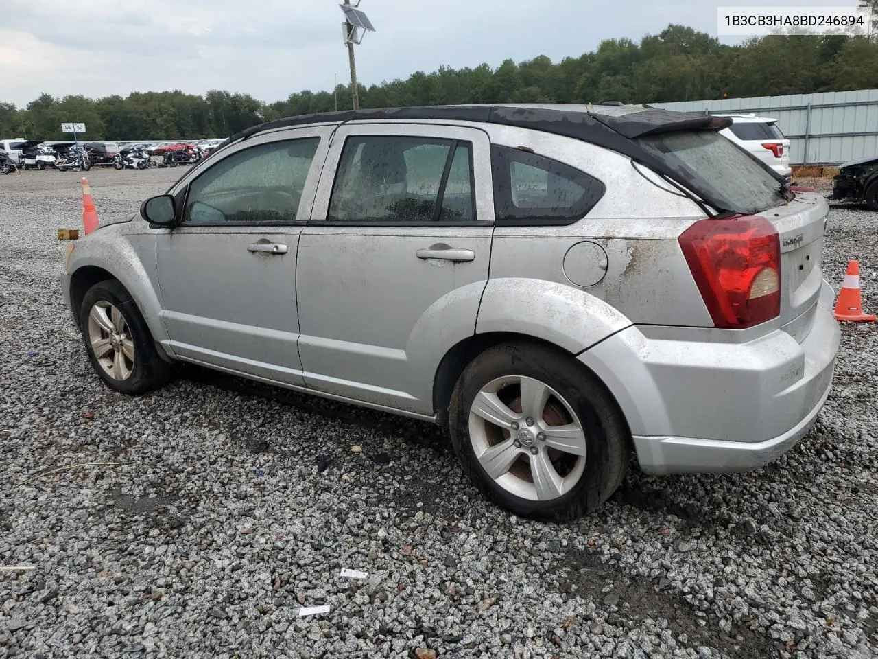 2011 Dodge Caliber Mainstreet VIN: 1B3CB3HA8BD246894 Lot: 72534074