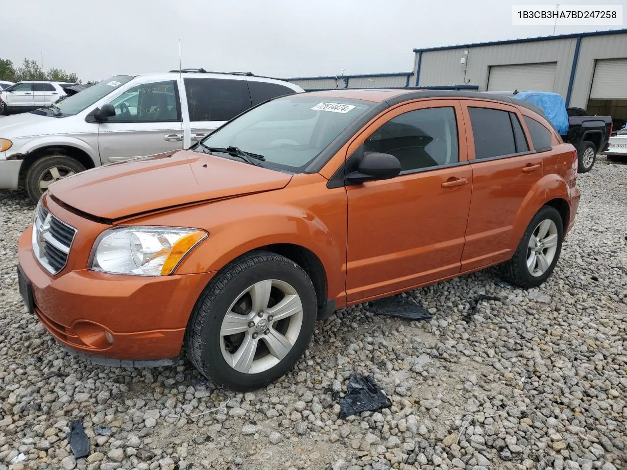 2011 Dodge Caliber Mainstreet VIN: 1B3CB3HA7BD247258 Lot: 72614474