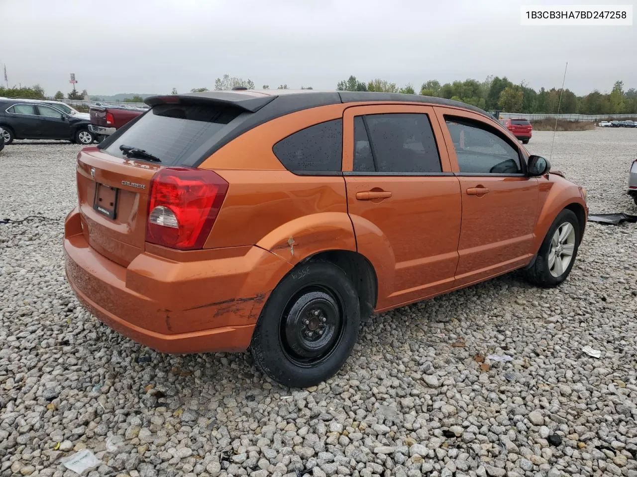 2011 Dodge Caliber Mainstreet VIN: 1B3CB3HA7BD247258 Lot: 72614474