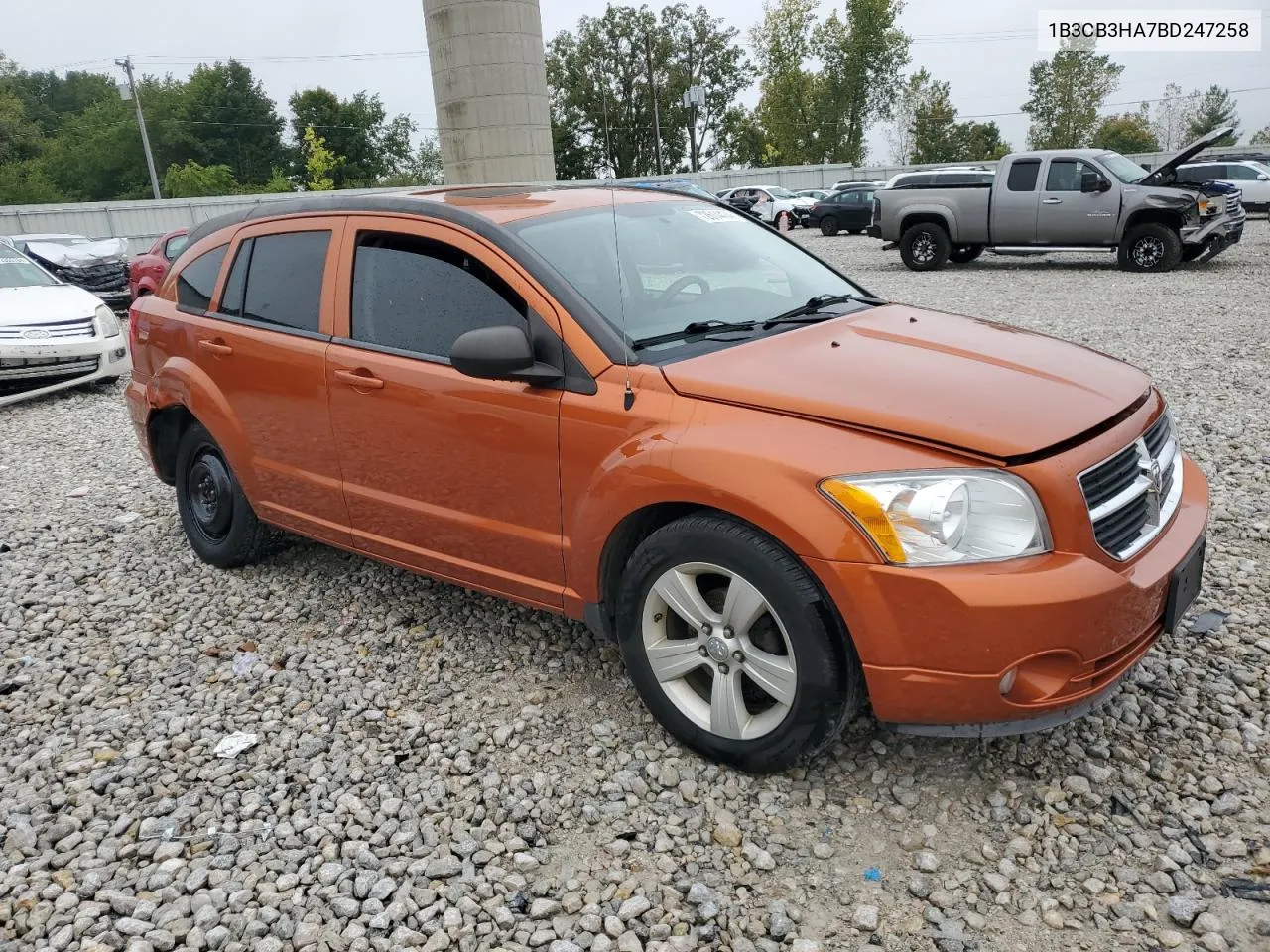 2011 Dodge Caliber Mainstreet VIN: 1B3CB3HA7BD247258 Lot: 72614474