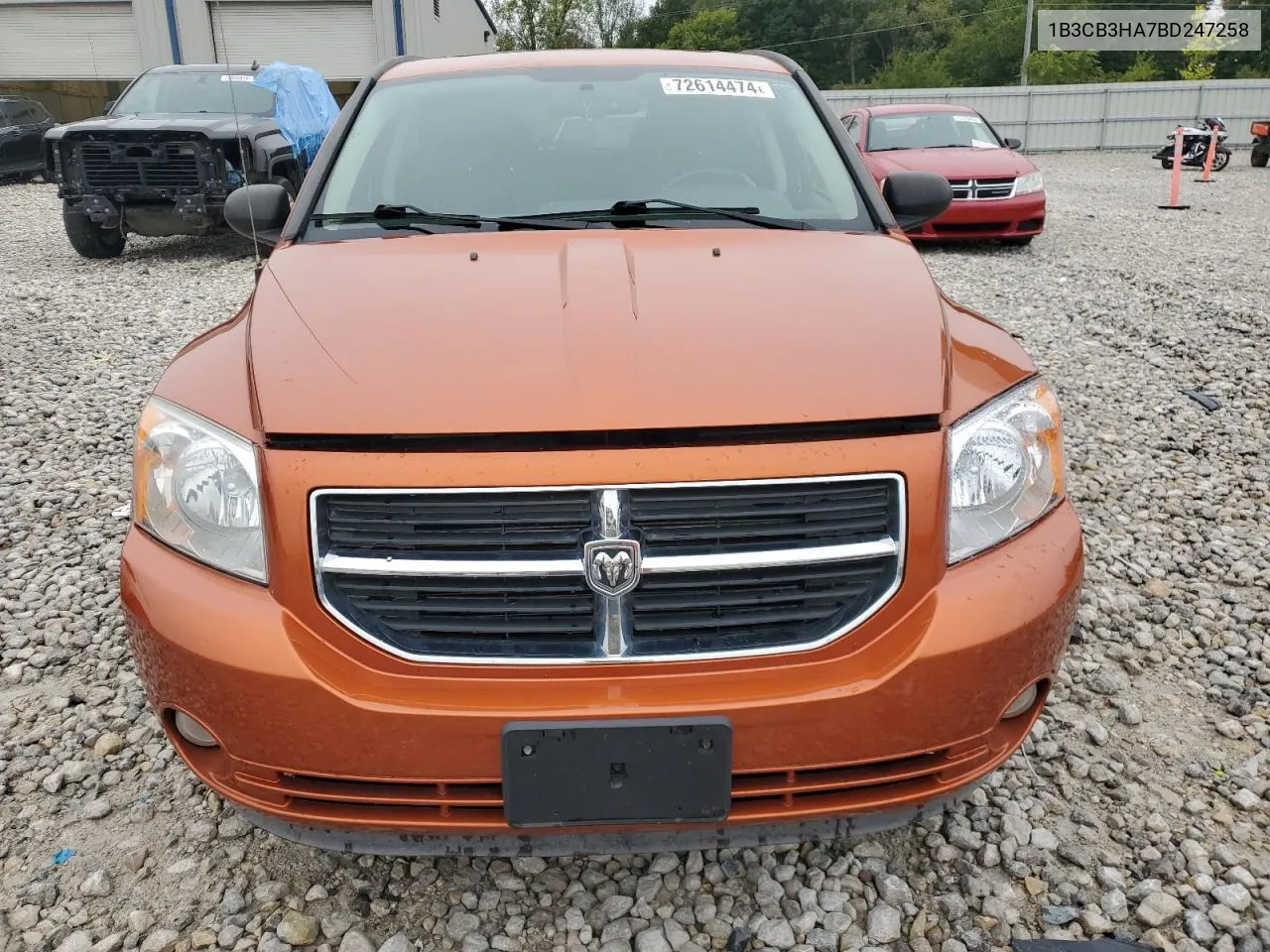 2011 Dodge Caliber Mainstreet VIN: 1B3CB3HA7BD247258 Lot: 72614474