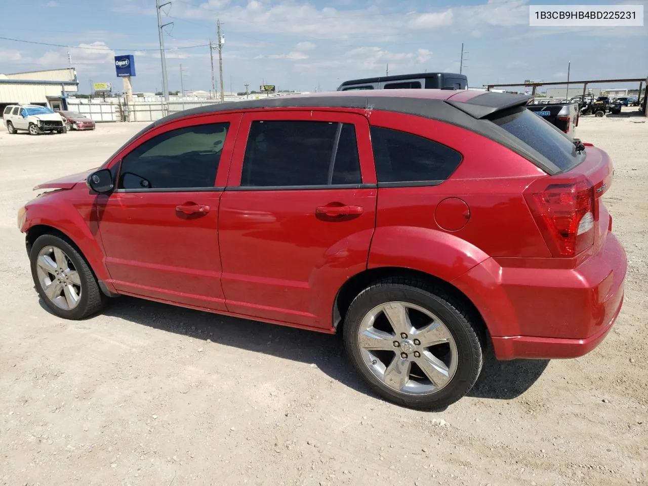 2011 Dodge Caliber Uptown VIN: 1B3CB9HB4BD225231 Lot: 72787634