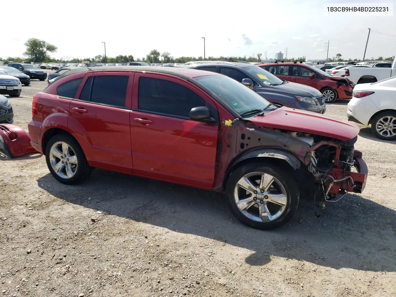 2011 Dodge Caliber Uptown VIN: 1B3CB9HB4BD225231 Lot: 72787634