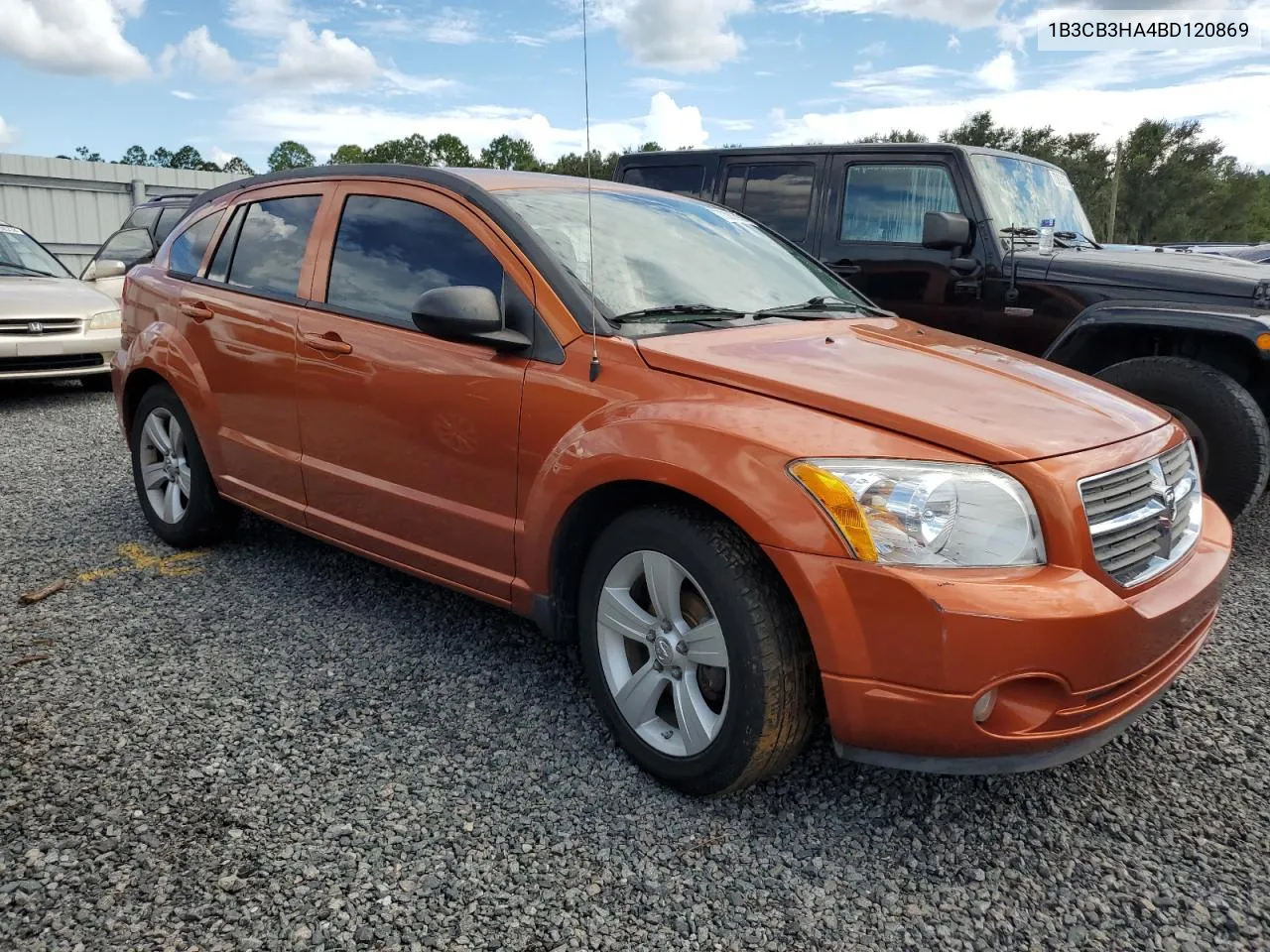 2011 Dodge Caliber Mainstreet VIN: 1B3CB3HA4BD120869 Lot: 73886924