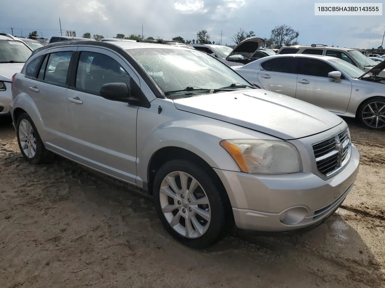 2011 Dodge Caliber Heat VIN: 1B3CB5HA3BD143555 Lot: 74108084