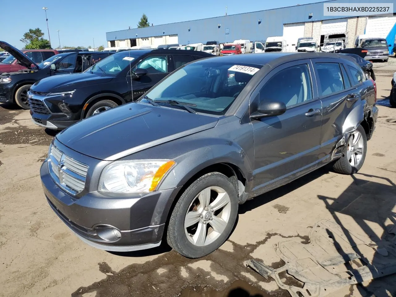 2011 Dodge Caliber Mainstreet VIN: 1B3CB3HAXBD225237 Lot: 74191314