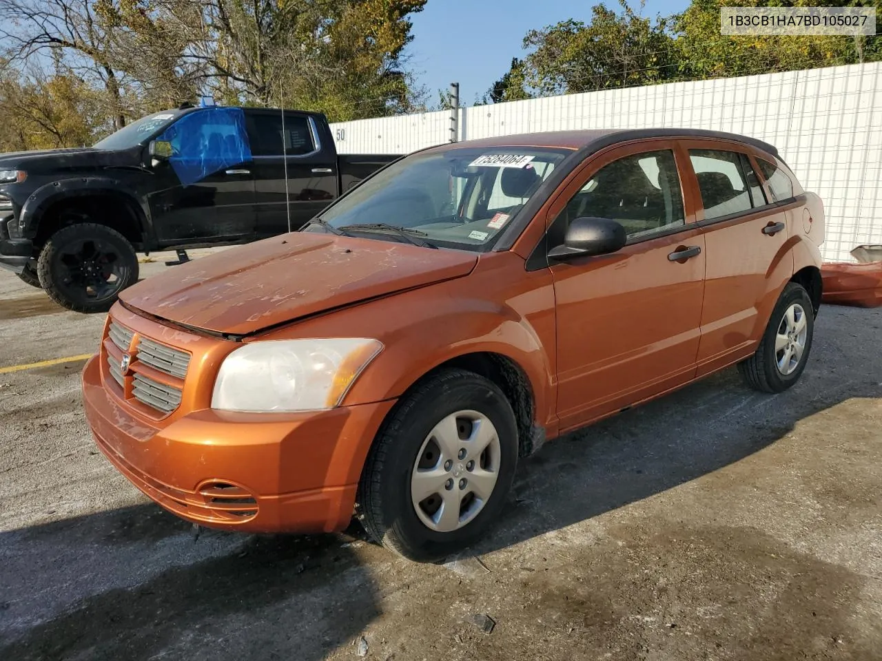 2011 Dodge Caliber Express VIN: 1B3CB1HA7BD105027 Lot: 75284064