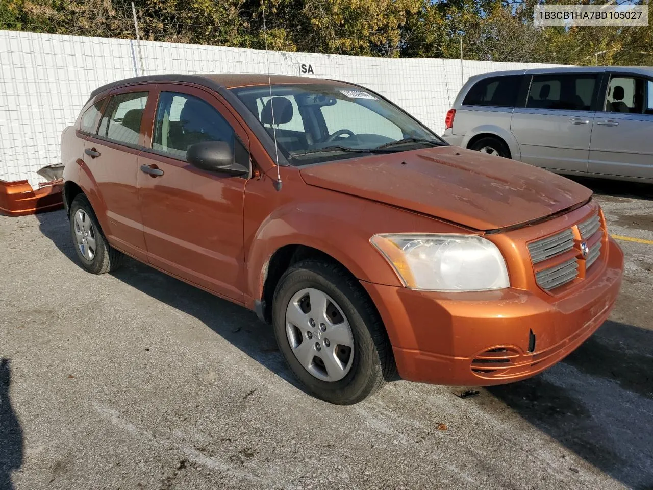 2011 Dodge Caliber Express VIN: 1B3CB1HA7BD105027 Lot: 75284064