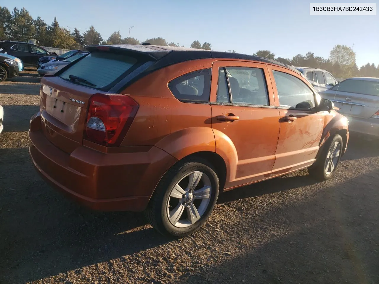 2011 Dodge Caliber Mainstreet VIN: 1B3CB3HA7BD242433 Lot: 75895894