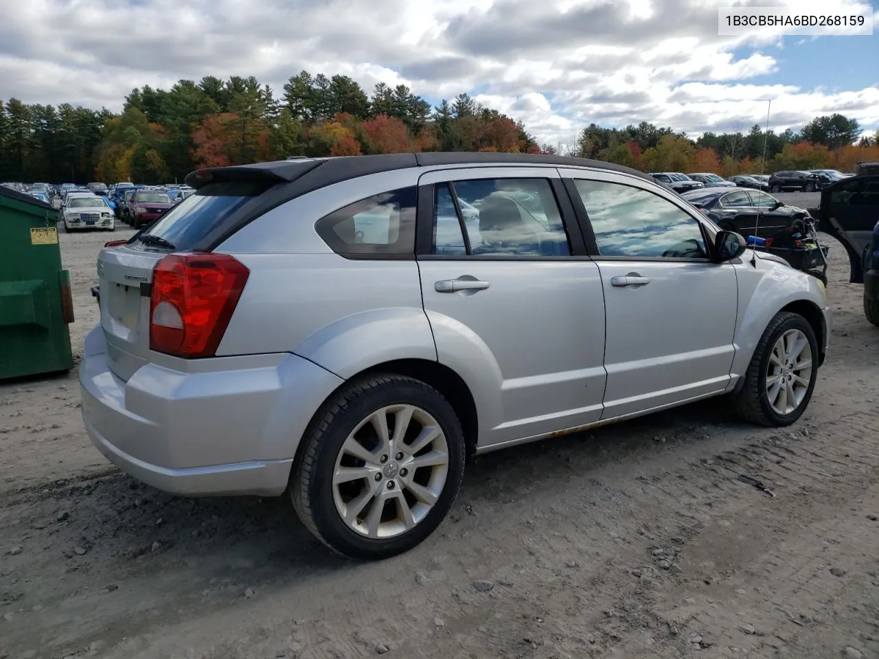 2011 Dodge Caliber Heat VIN: 1B3CB5HA6BD268159 Lot: 76166614