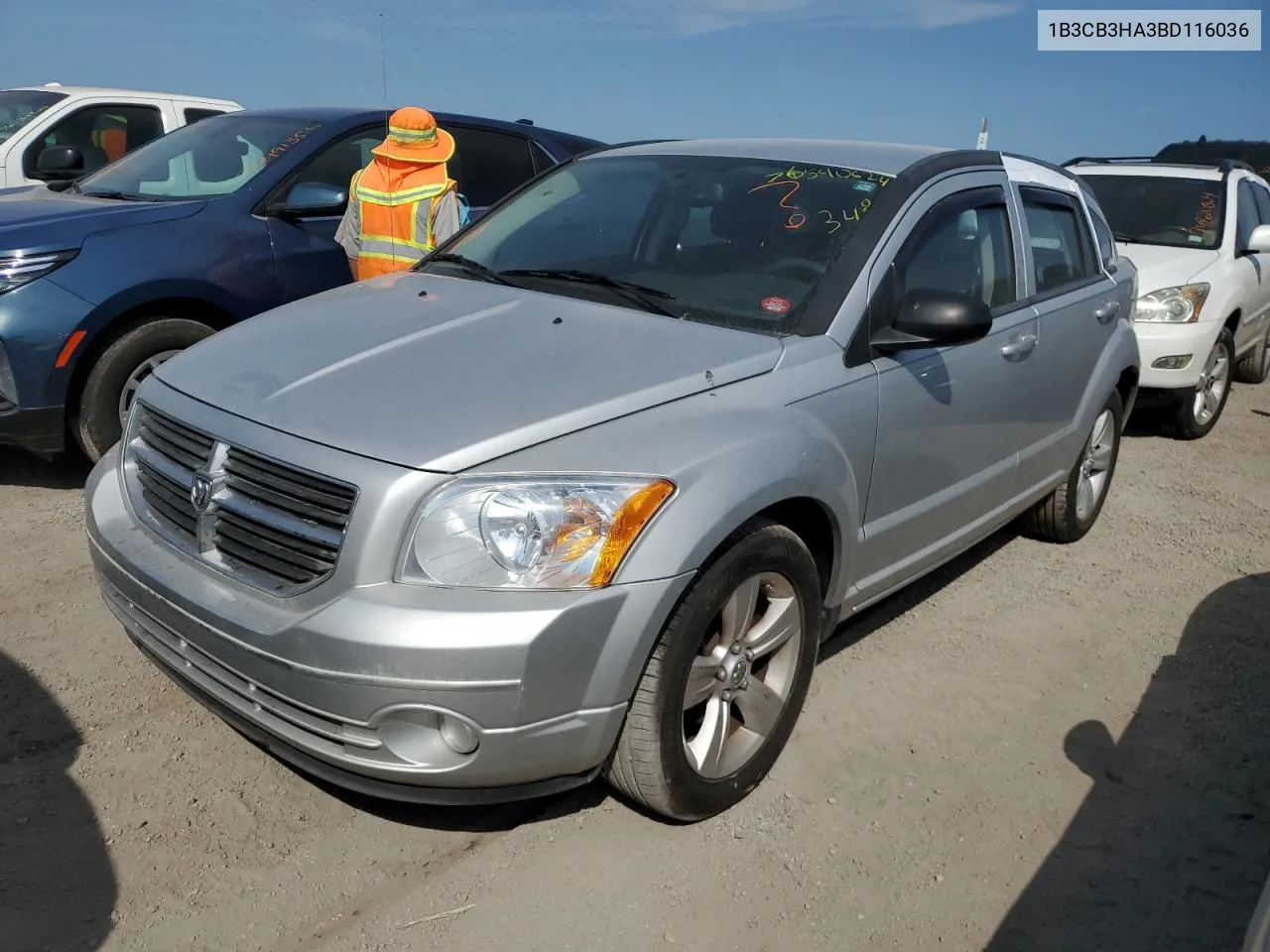 2011 Dodge Caliber Mainstreet VIN: 1B3CB3HA3BD116036 Lot: 76590624