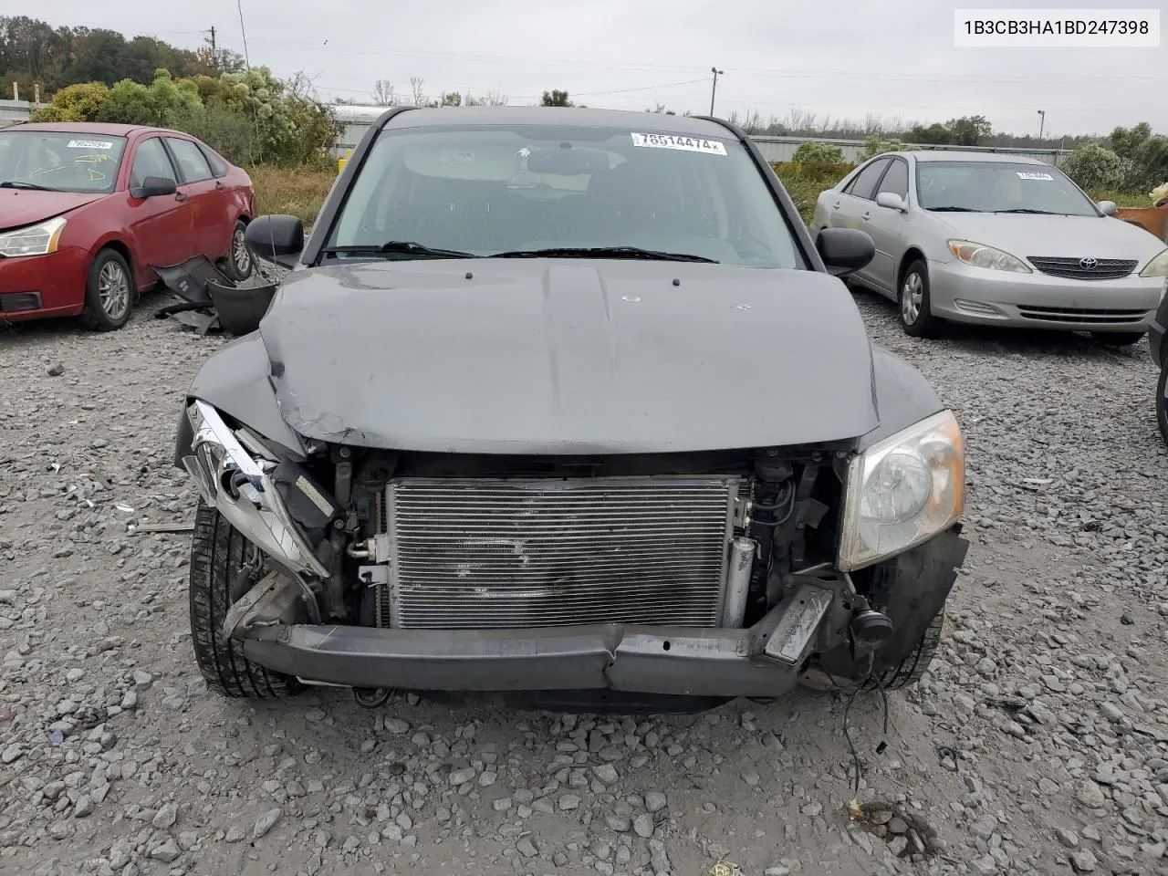 2011 Dodge Caliber Mainstreet VIN: 1B3CB3HA1BD247398 Lot: 78514474