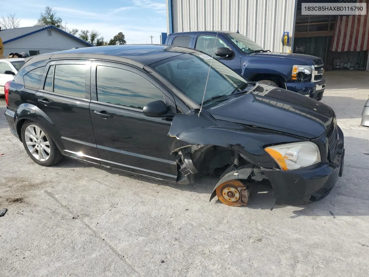 2011 Dodge Caliber Heat VIN: 1B3CB5HAXBD116790 Lot: 79816784