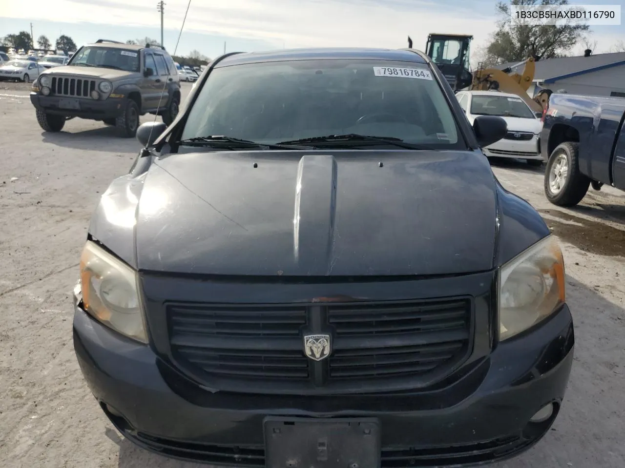 2011 Dodge Caliber Heat VIN: 1B3CB5HAXBD116790 Lot: 79816784