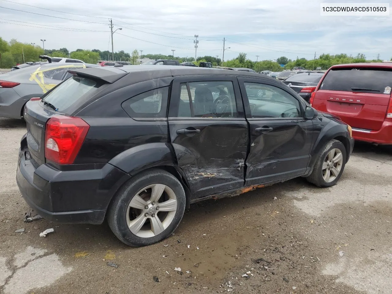 2012 Dodge Caliber Sxt VIN: 1C3CDWDA9CD510503 Lot: 59279844