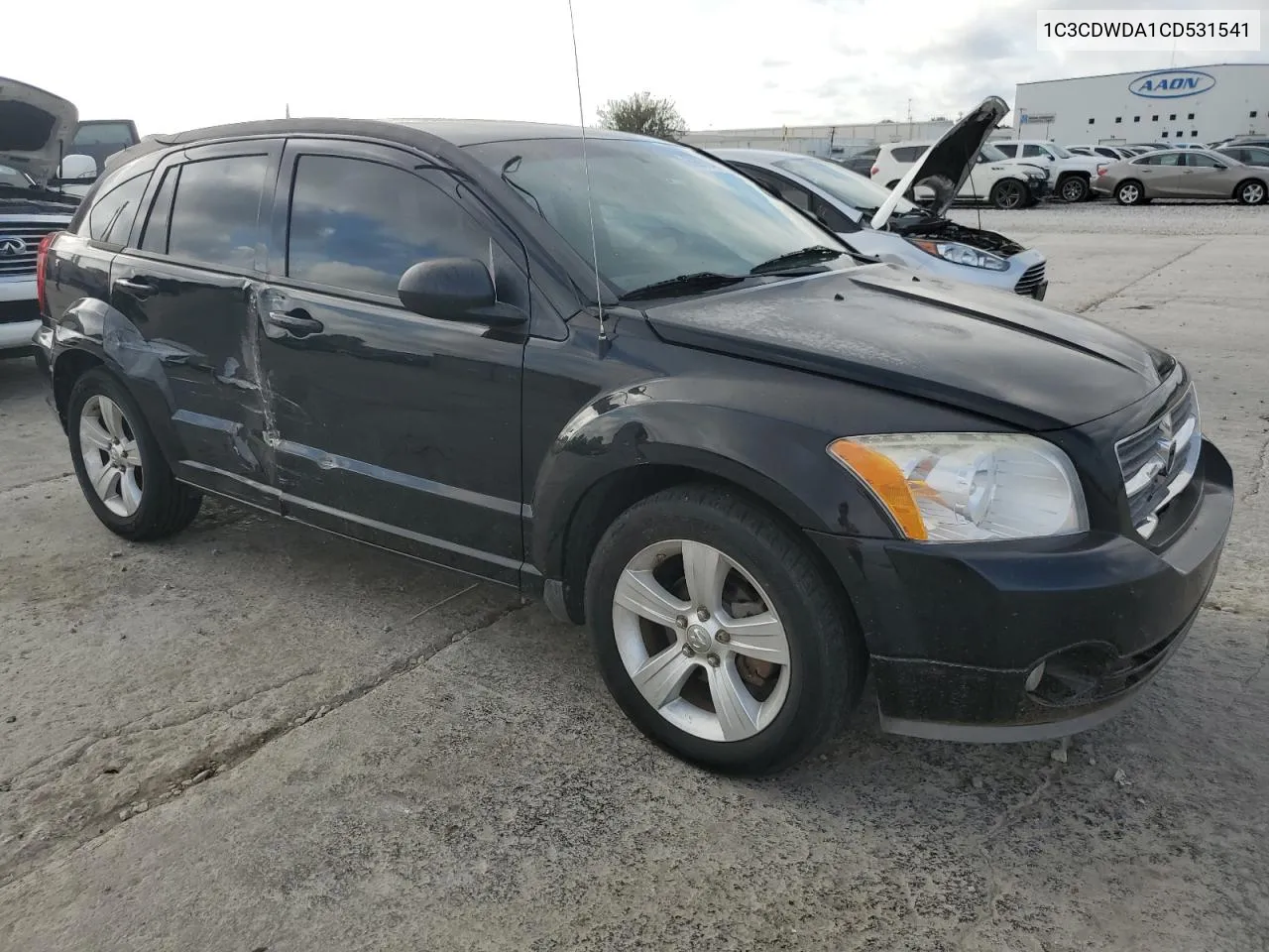 2012 Dodge Caliber Sxt VIN: 1C3CDWDA1CD531541 Lot: 69978414