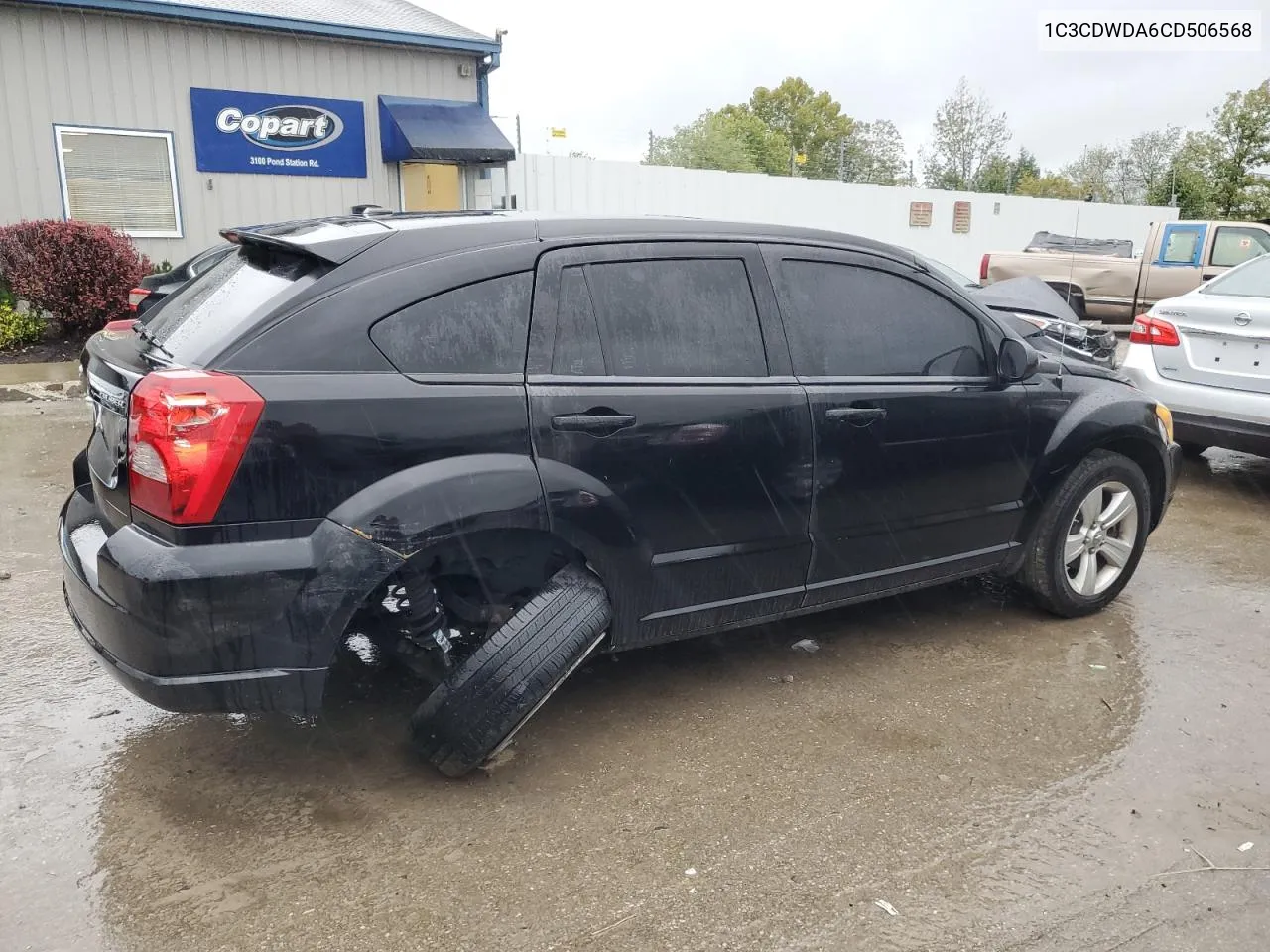 2012 Dodge Caliber Sxt VIN: 1C3CDWDA6CD506568 Lot: 72780474