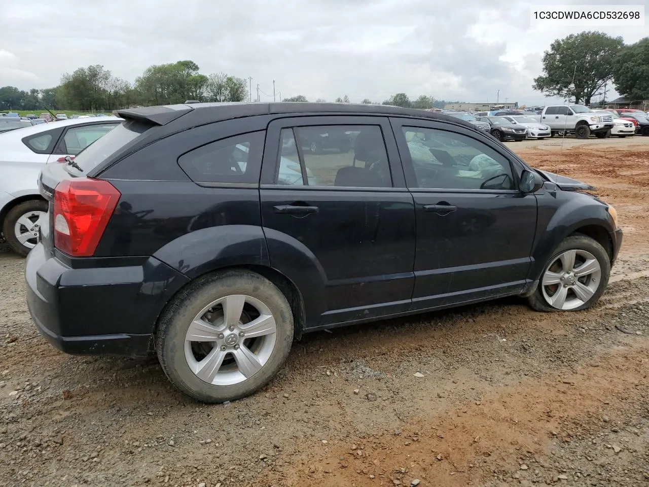 2012 Dodge Caliber Sxt VIN: 1C3CDWDA6CD532698 Lot: 73548874