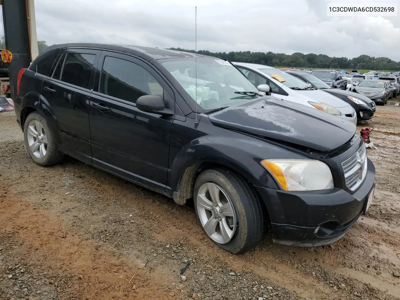 2012 Dodge Caliber Sxt VIN: 1C3CDWDA6CD532698 Lot: 73548874