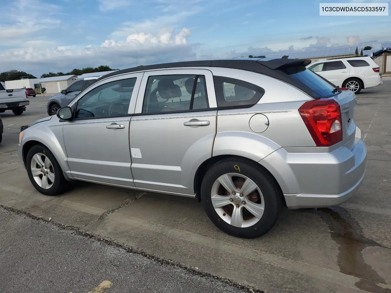 2012 Dodge Caliber Sxt VIN: 1C3CDWDA5CD533597 Lot: 73834484