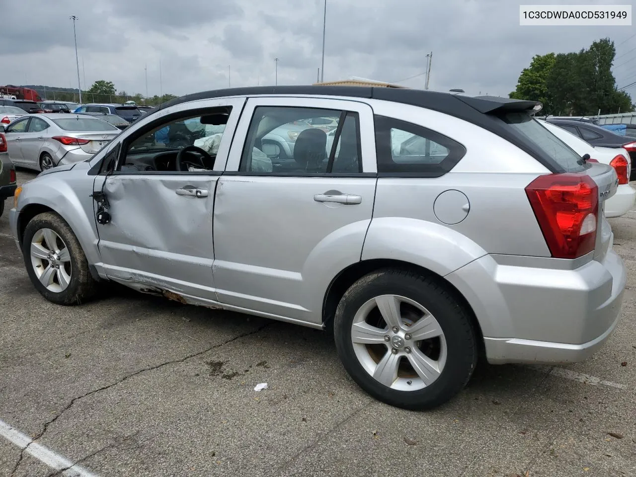 2012 Dodge Caliber Sxt VIN: 1C3CDWDA0CD531949 Lot: 73836284