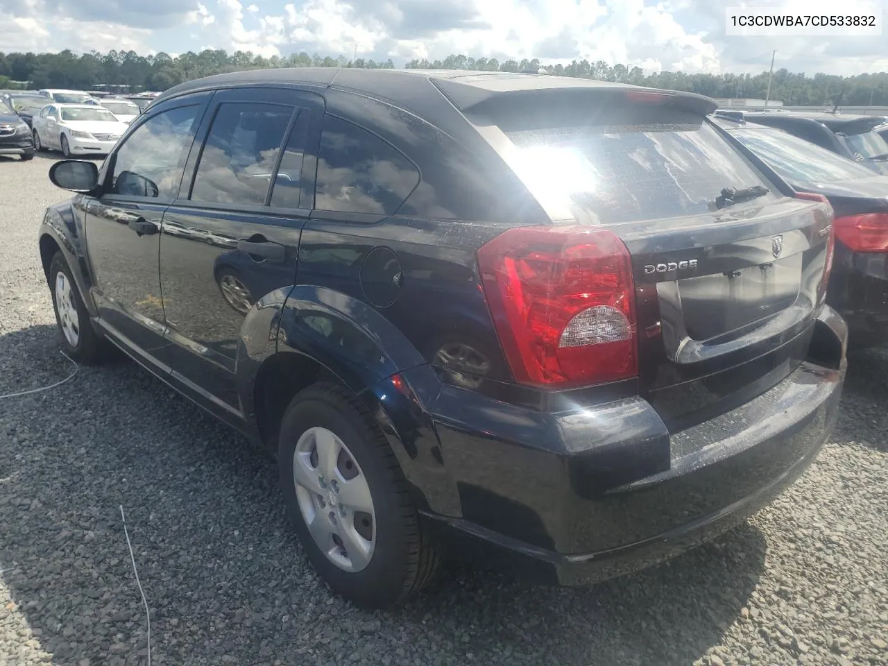 2012 Dodge Caliber Se VIN: 1C3CDWBA7CD533832 Lot: 74026294