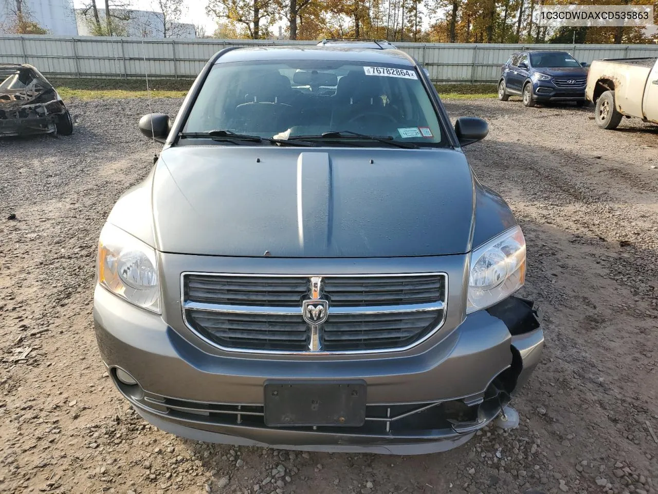 2012 Dodge Caliber Sxt VIN: 1C3CDWDAXCD535863 Lot: 76782864