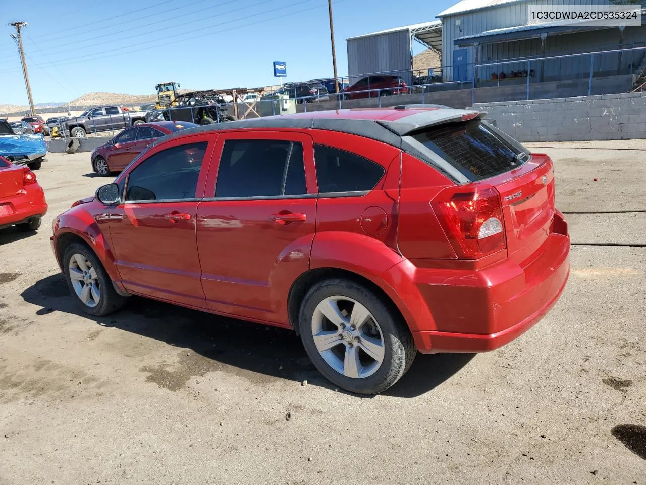 2012 Dodge Caliber Sxt VIN: 1C3CDWDA2CD535324 Lot: 77013344