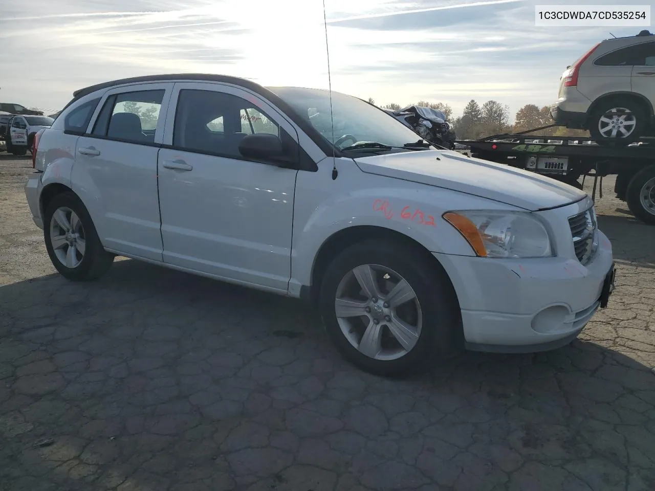 2012 Dodge Caliber Sxt VIN: 1C3CDWDA7CD535254 Lot: 77815474