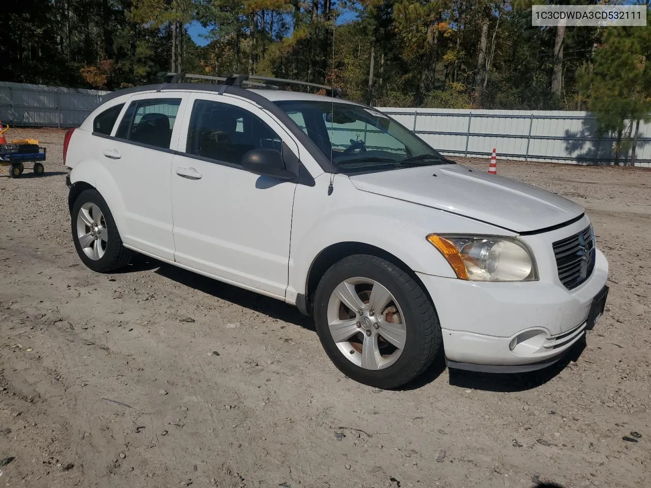 2012 Dodge Caliber Sxt VIN: 1C3CDWDA3CD532111 Lot: 78048694