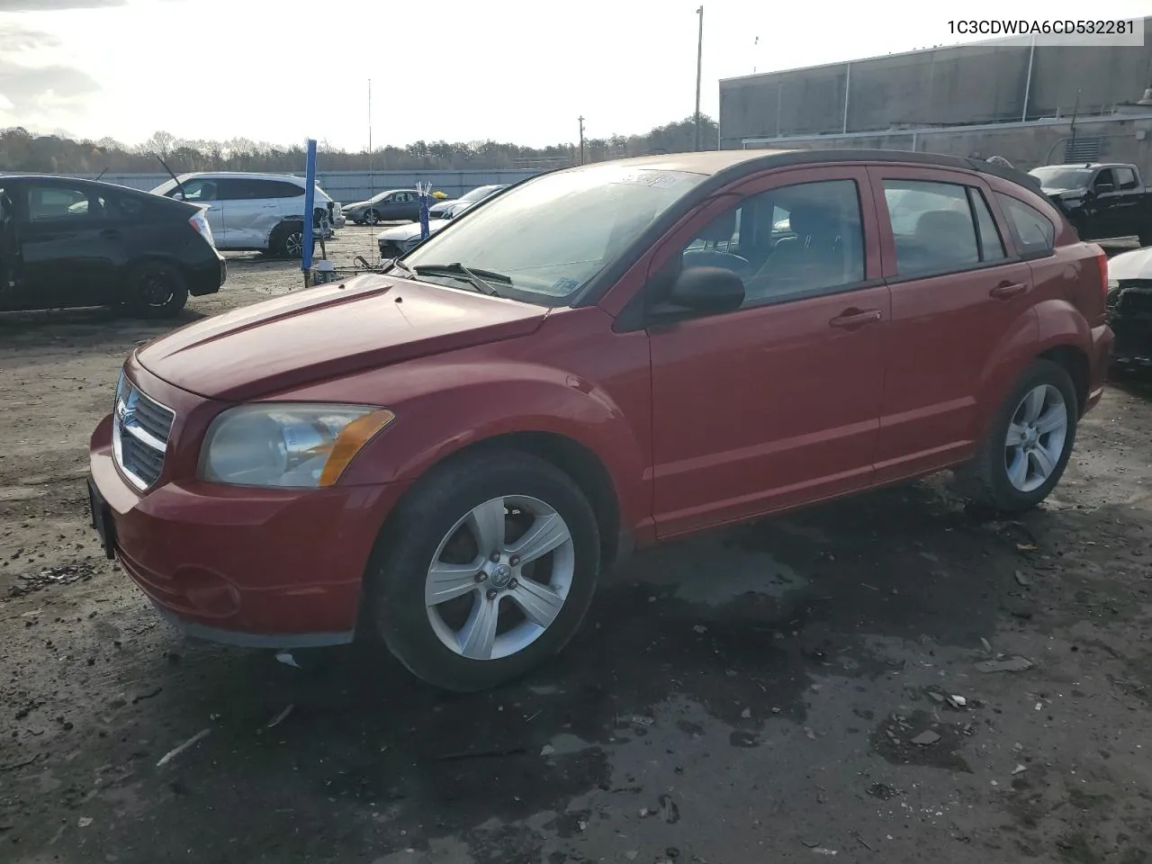 2012 Dodge Caliber Sxt VIN: 1C3CDWDA6CD532281 Lot: 80084984