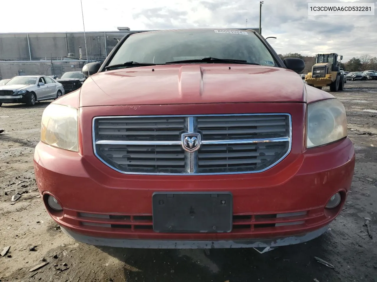 2012 Dodge Caliber Sxt VIN: 1C3CDWDA6CD532281 Lot: 80084984