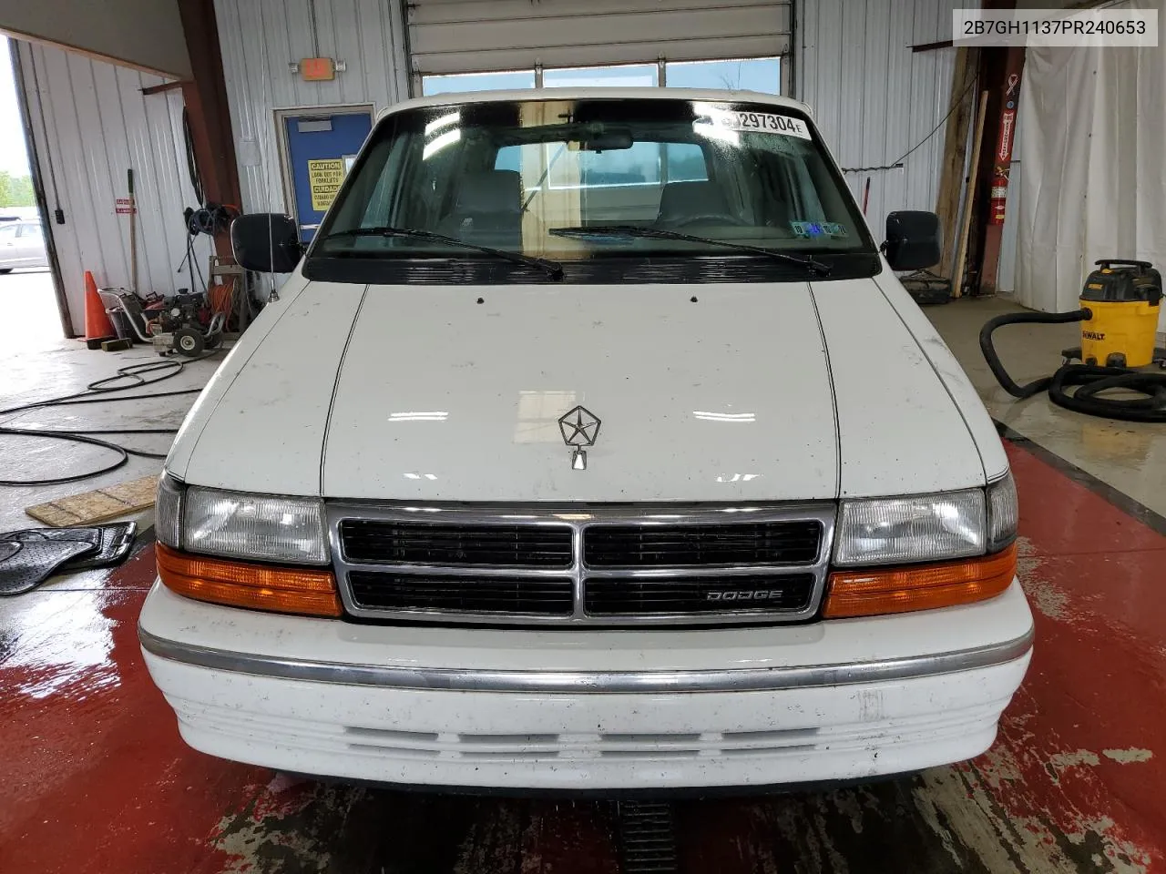 1993 Dodge Caravan C/V VIN: 2B7GH1137PR240653 Lot: 60297304