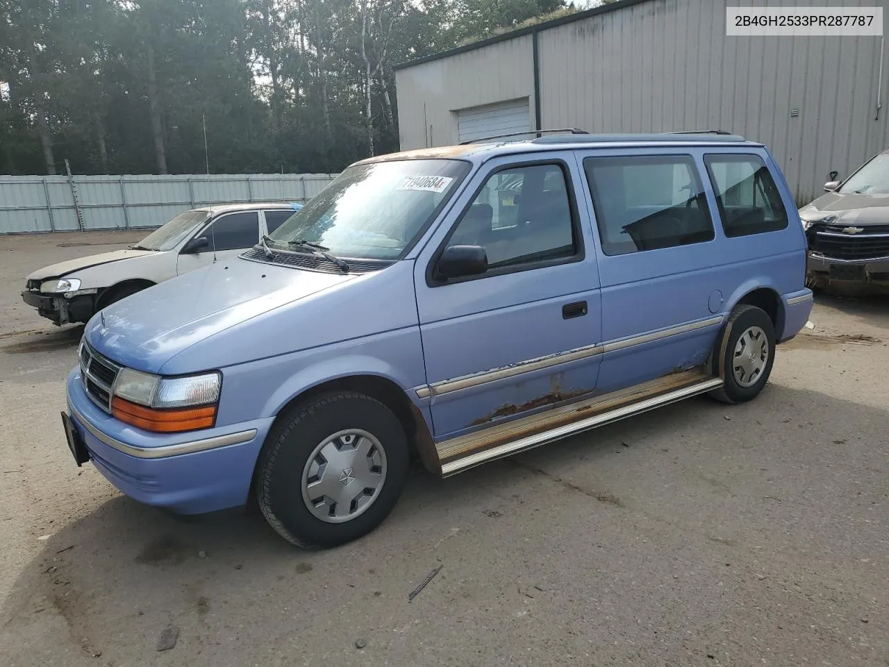 1993 Dodge Caravan VIN: 2B4GH2533PR287787 Lot: 71940684