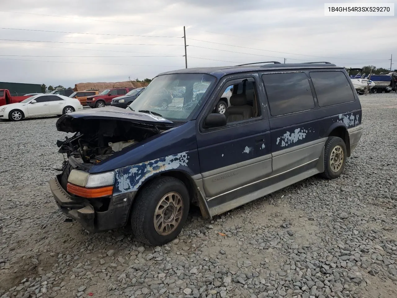 1995 Dodge Grand Caravan Le VIN: 1B4GH54R3SX529270 Lot: 76361004