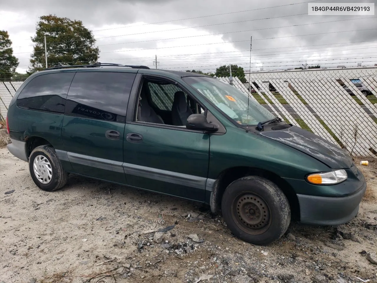 1997 Dodge Grand Caravan Se VIN: 1B4GP44R6VB429193 Lot: 73516034