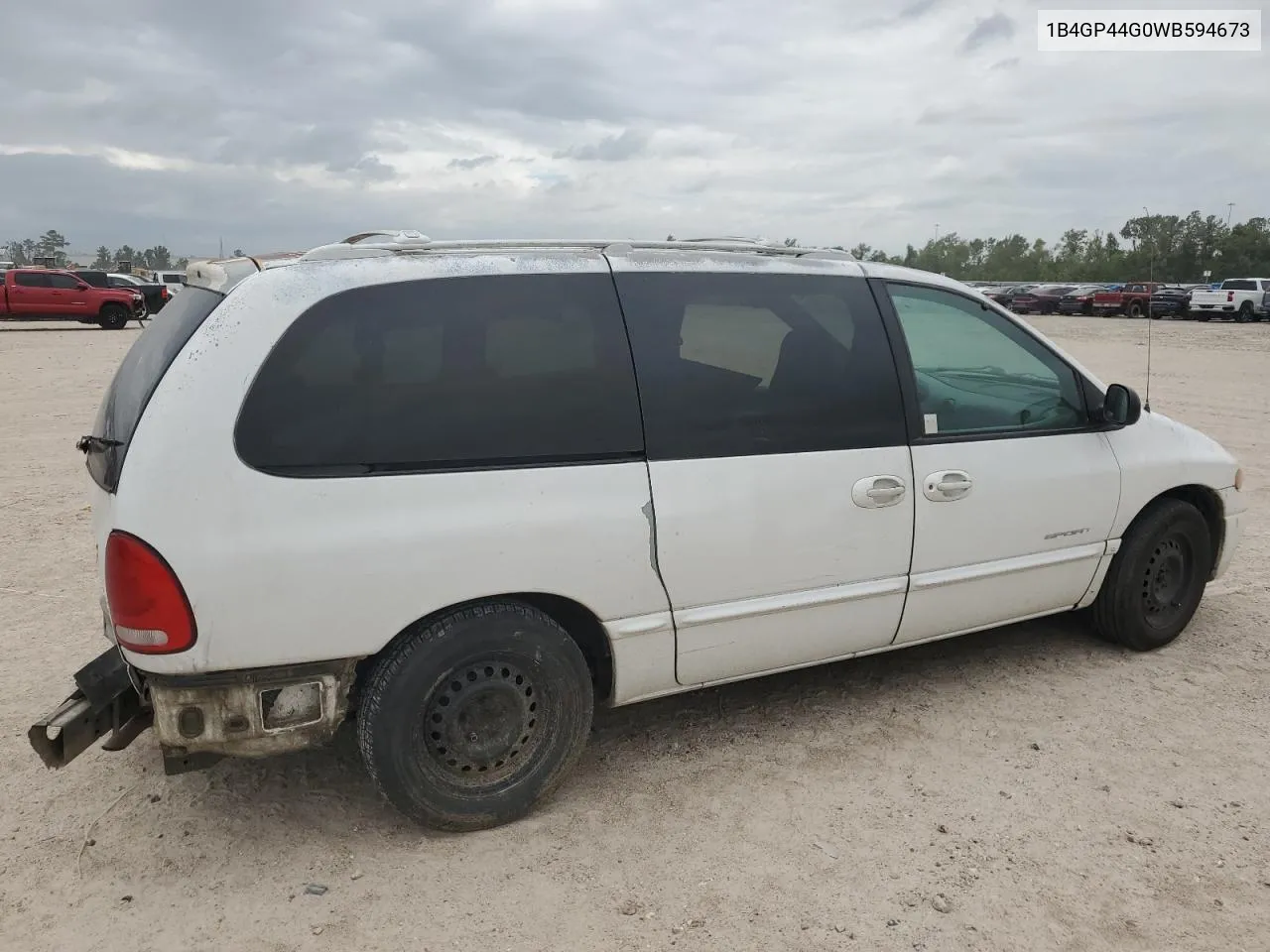 1998 Dodge Grand Caravan Se VIN: 1B4GP44G0WB594673 Lot: 70776544