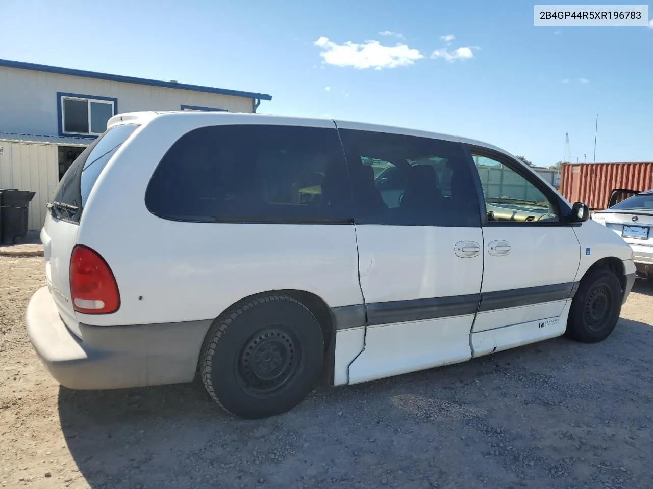 1999 Dodge Grand Caravan Se VIN: 2B4GP44R5XR196783 Lot: 81652504