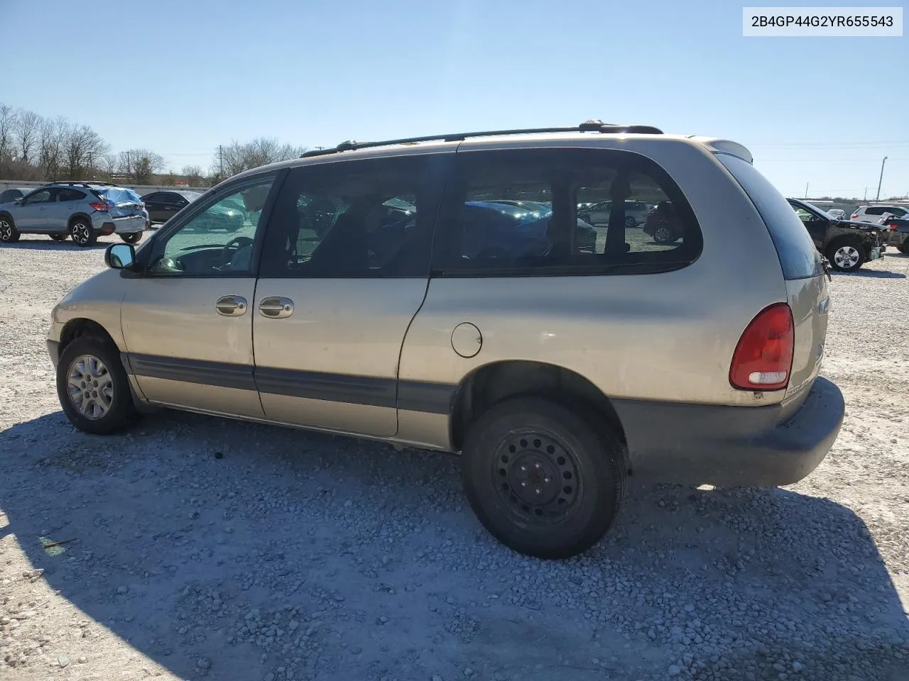 2000 Dodge Grand Caravan Se VIN: 2B4GP44G2YR655543 Lot: 42619794