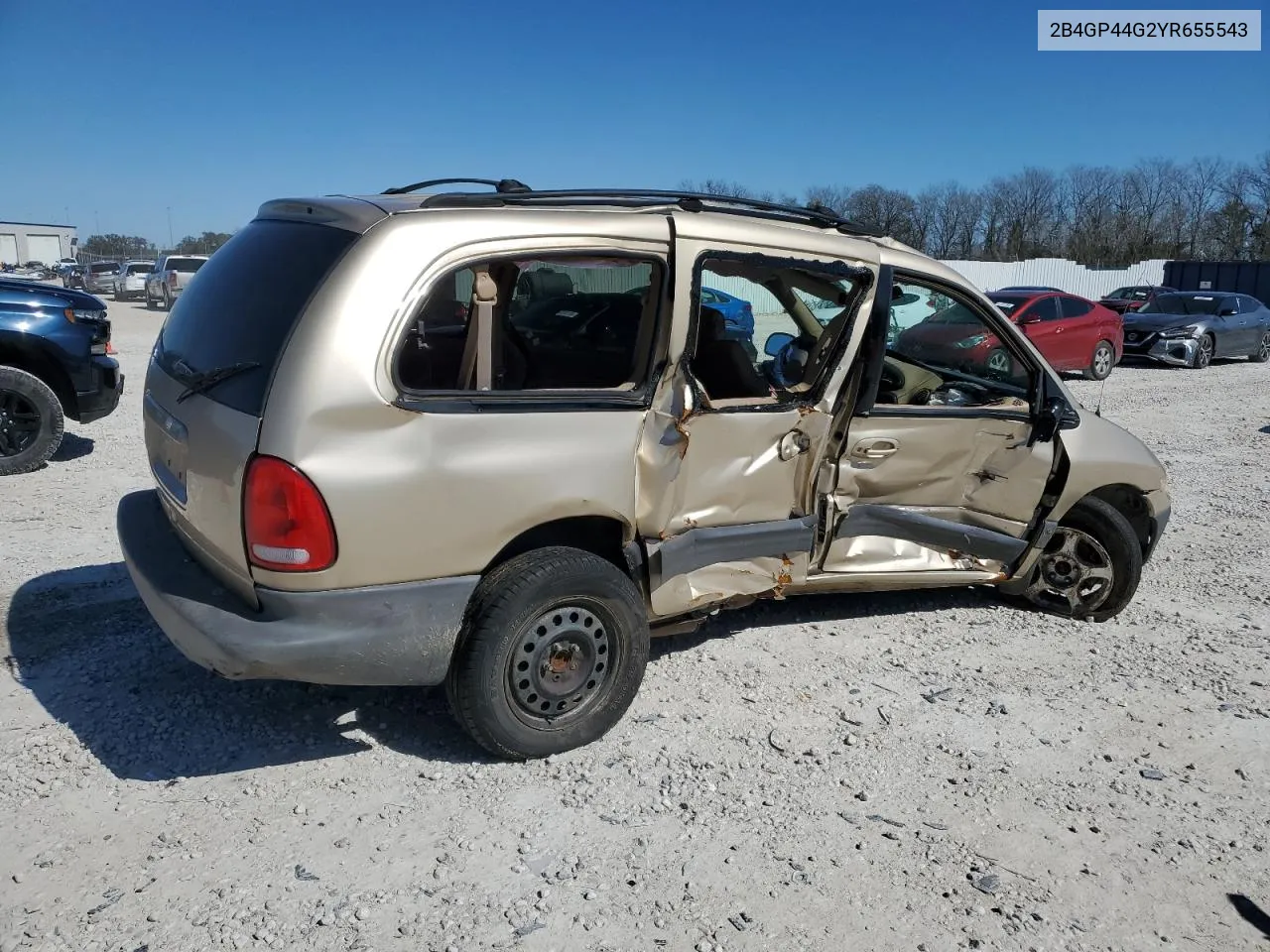 2000 Dodge Grand Caravan Se VIN: 2B4GP44G2YR655543 Lot: 42619794