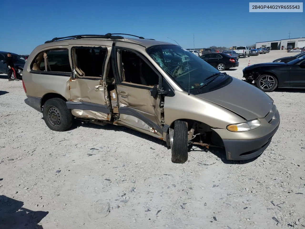 2000 Dodge Grand Caravan Se VIN: 2B4GP44G2YR655543 Lot: 42619794