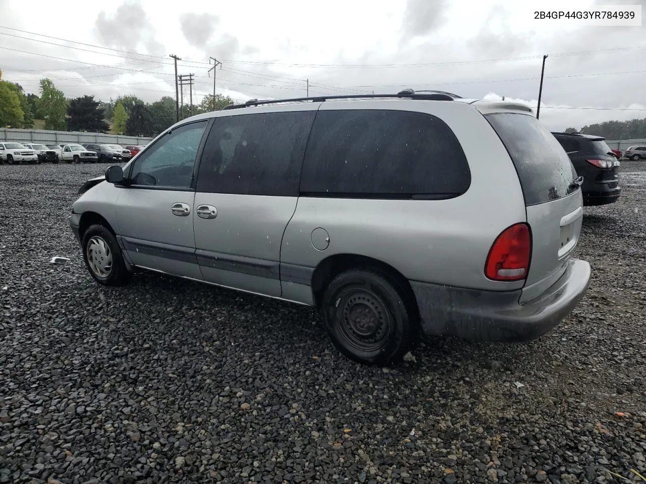 2000 Dodge Grand Caravan Se VIN: 2B4GP44G3YR784939 Lot: 73253264