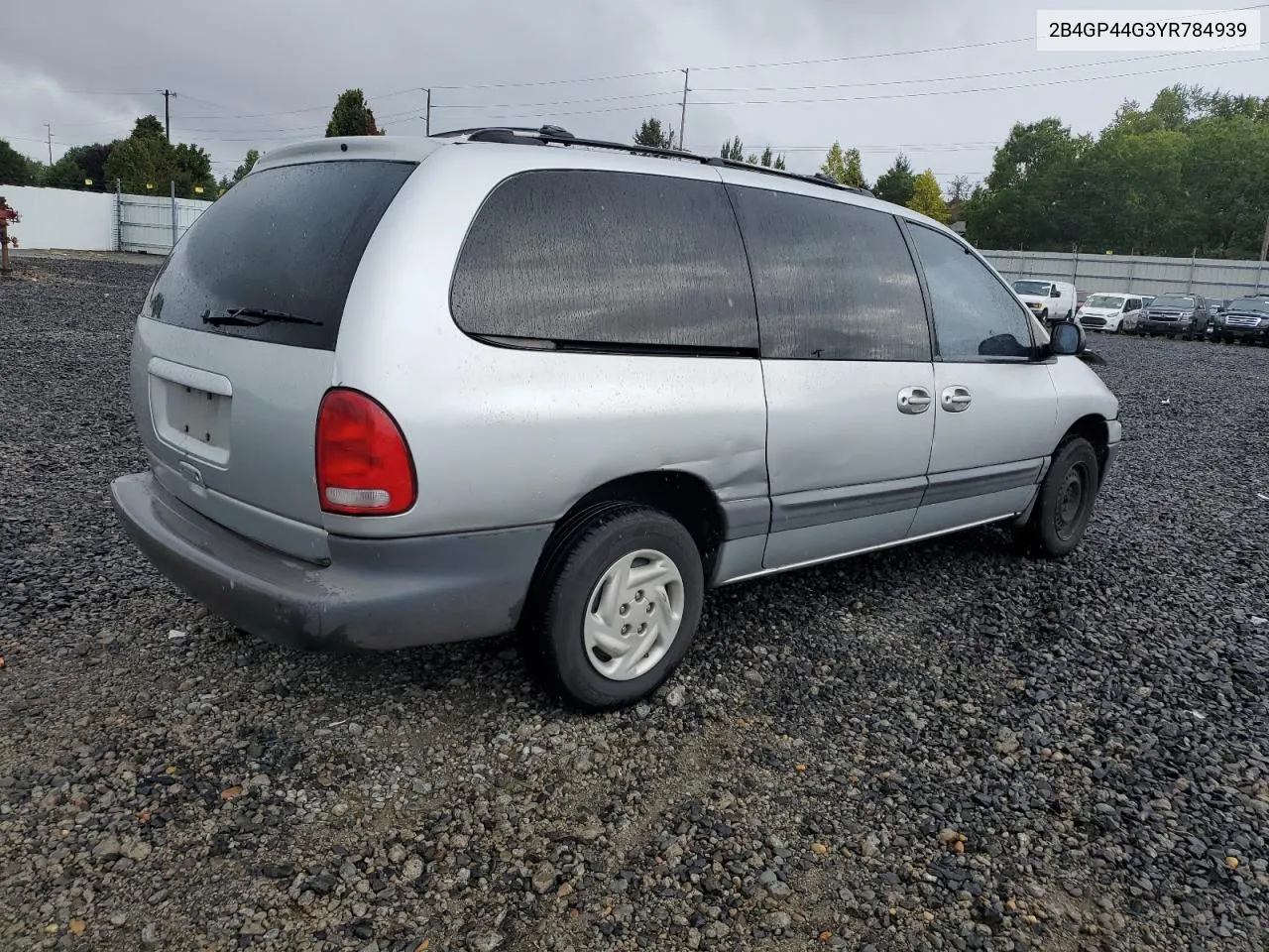 2000 Dodge Grand Caravan Se VIN: 2B4GP44G3YR784939 Lot: 73253264