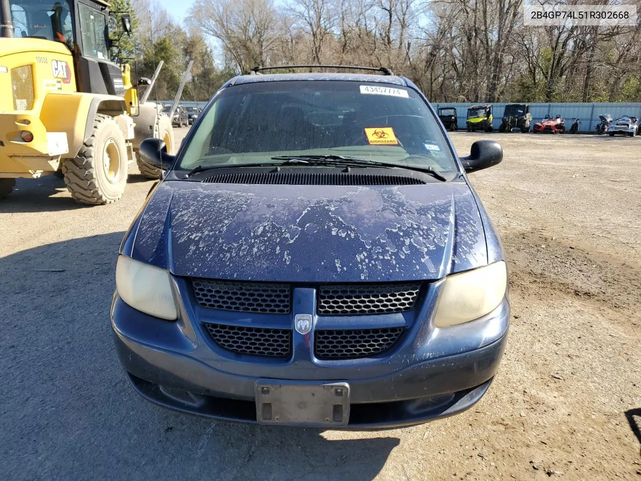 2B4GP74L51R302668 2001 Dodge Grand Caravan Ex