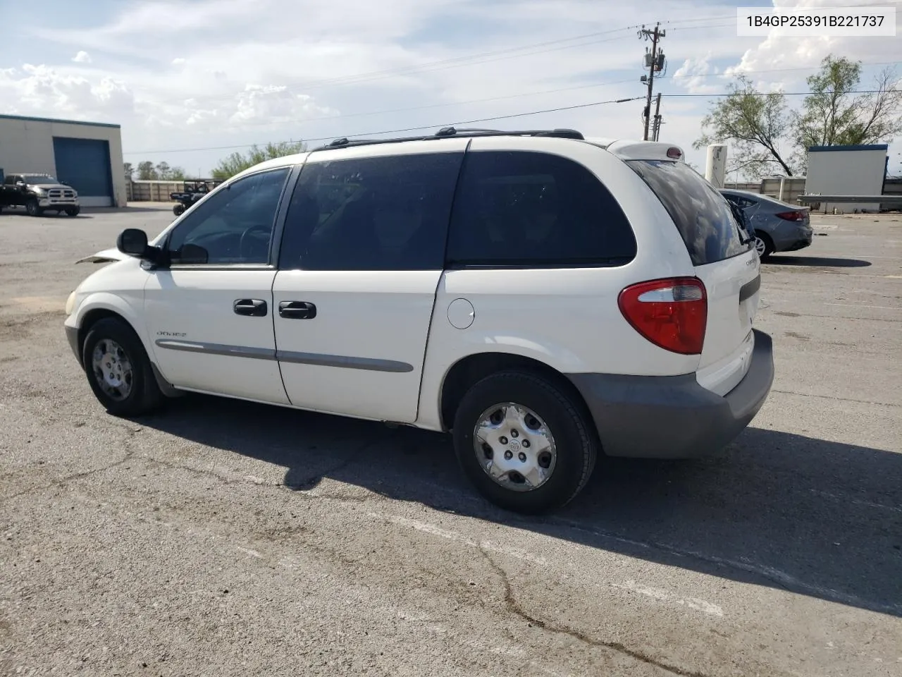 2001 Dodge Caravan Se VIN: 1B4GP25391B221737 Lot: 62622074