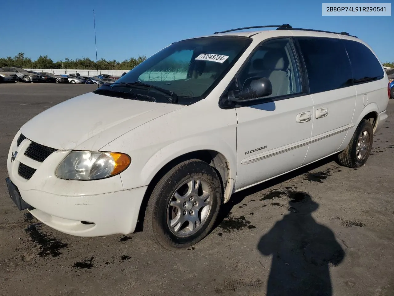 2B8GP74L91R290541 2001 Dodge Grand Caravan Ex