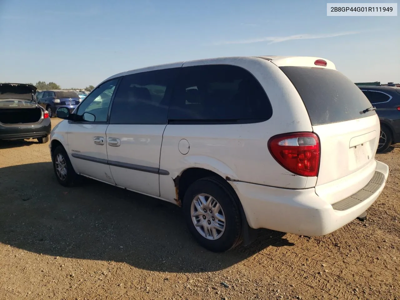 2001 Dodge Grand Caravan Sport VIN: 2B8GP44G01R111949 Lot: 71651674